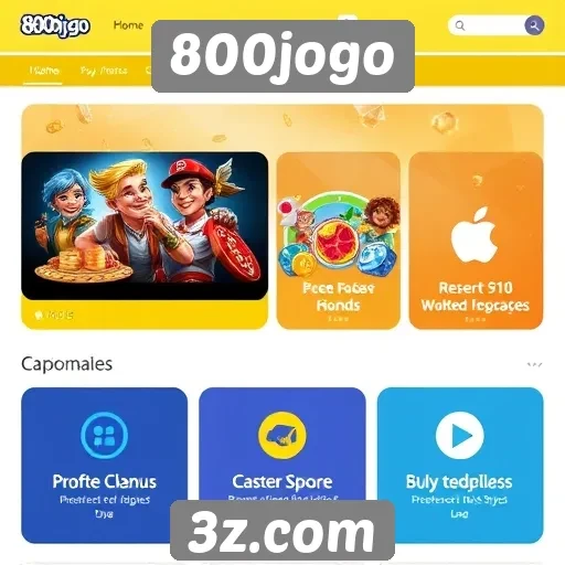 Aspectos de usabilidade do site 800jogo